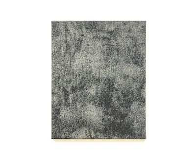 red berry (2017), oil pushed through mesh, by Nobuhiko Murayama