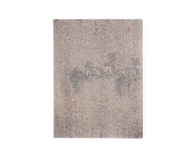 interior (2012), oil pushed through mesh with watercolor, by Nobuhiko Murayama