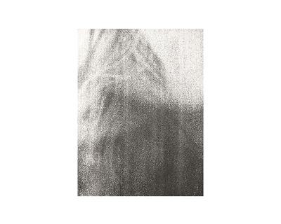 two places (2021), pigment on cotton paper with silkscreen, by Nobuhiko Murayama